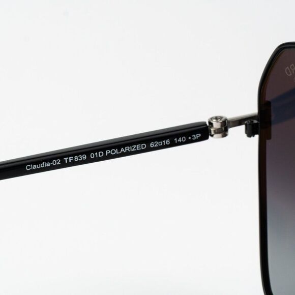 Tom Ford Women Sunglasses Black Smoke Gradient Polarized CLAUDIA-02 FT0839 01D main image 4